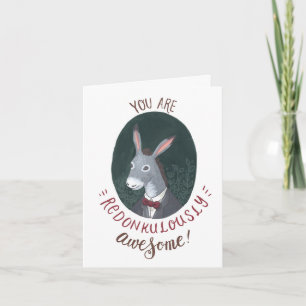 Vous Êtes Redonkully Awesome Félicitations Carte