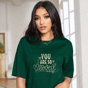 Vous êtes si aimés  design de tshirt