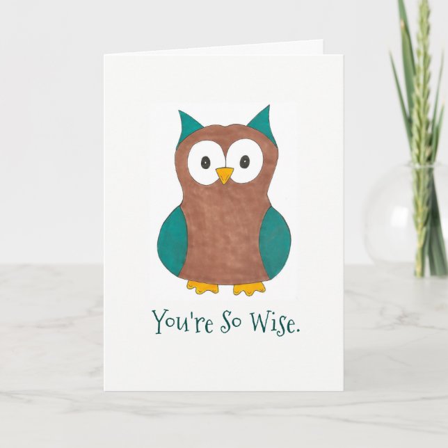 Vous êtes si sages Merci de grands conseils Owl Bi (Devant)