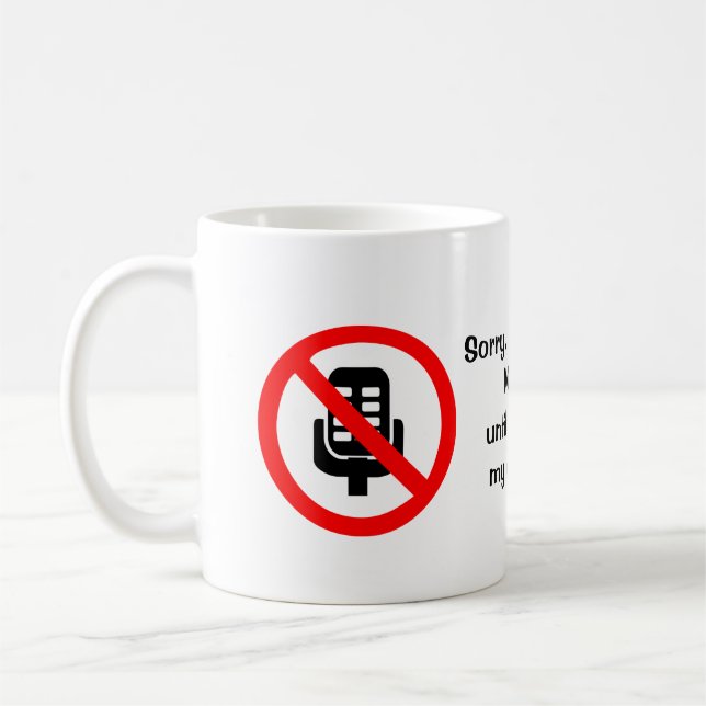 Vous êtes sur Mute Mug (Gauche)