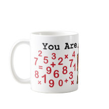 "Vous êtes" tasse correcte de robot