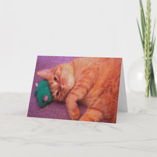 "Vous êtes toujours dans mon esprit" Carte de voeu (Devant)