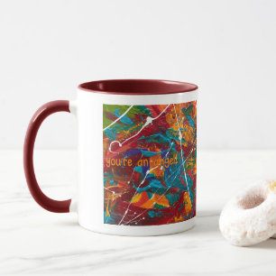 "Vous êtes un ange !" Beverage Mug