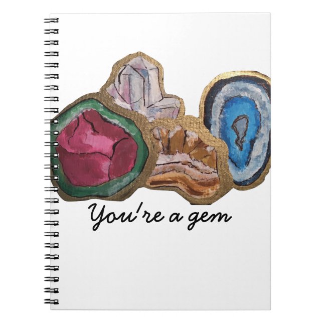 Vous êtes un carnet de gemme (Devant)