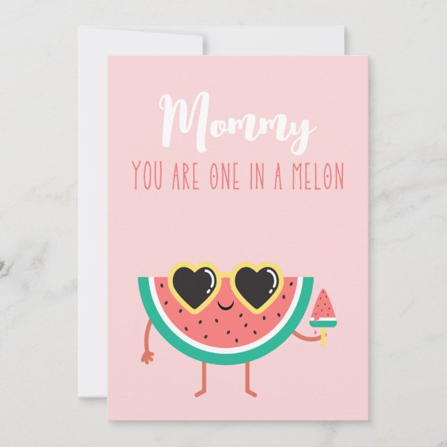 vous êtes un dans la carte de jour melon-punny mam (Devant)