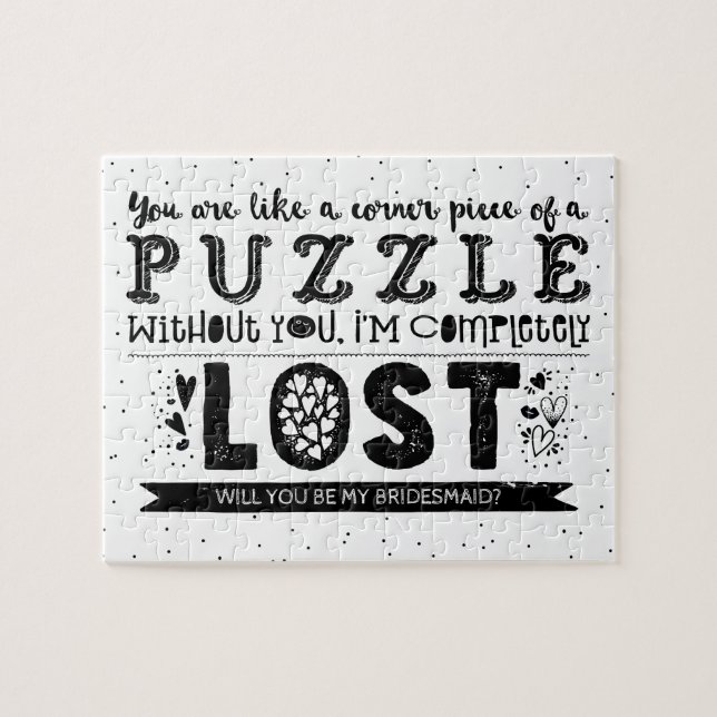 Vous Êtes Un Pièce De Puzzle - Drôle Proposition D (Horizontal)