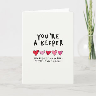 Vous êtes un trésor Carte d'amour coquin