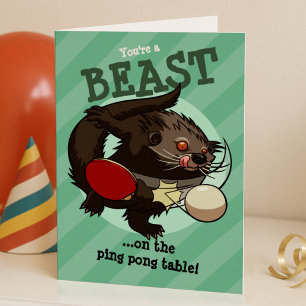 Vous êtes une bête ! Ping Pong Binturong Bearcat