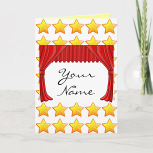 Vous êtes une carte d'anniversaire Star Happy
