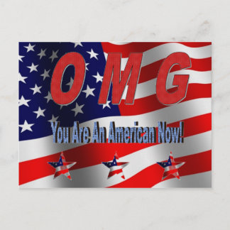 Vous êtes une carte postale American Félicitations