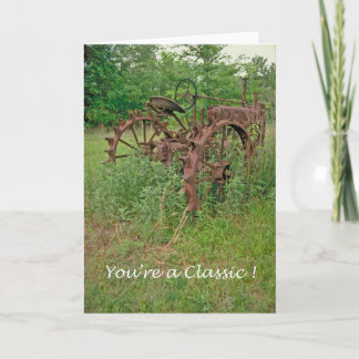 Vous êtes une carte postale classique