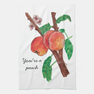 Vous êtes une serviette de cuisine de pêche