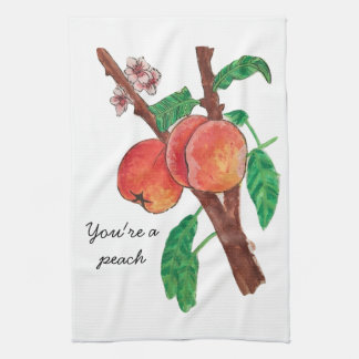 Vous êtes une serviette de cuisine de pêche