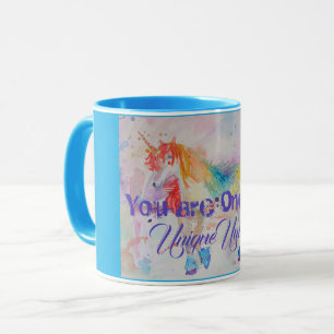 Vous Êtes Une Unicorne Unique ! Filles Dames Mug
