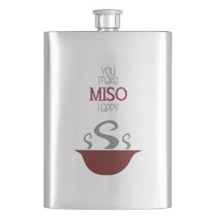 Vous faites à miso le flacon heureux