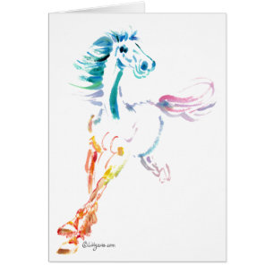 Vous Faites Mon Coeur Gallop- Rainbow Romping Hors