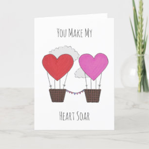 Vous faites remonter mon coeur sur la carte pliant