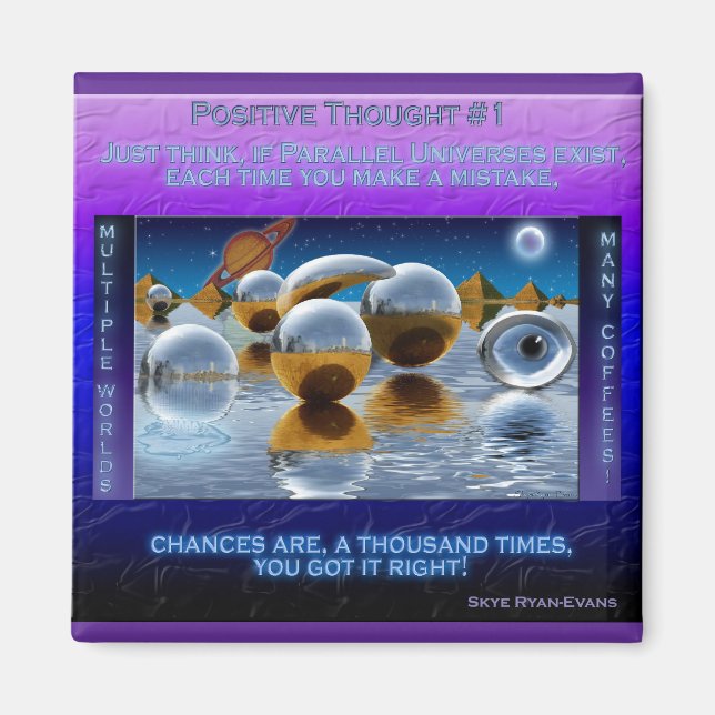 VOUS L'AVEZ BIEN EU ! ~ Magnets de philosophie amu (Devant)