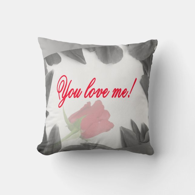 Vous m'aimez - Coussin (Recto)