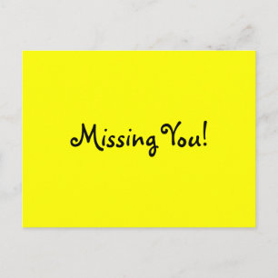 Vous Manquez ! carte postale