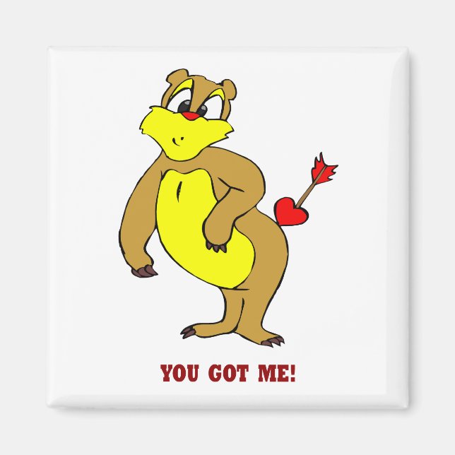 Vous M'Avez Aimé Valentine Magnet (Devant)