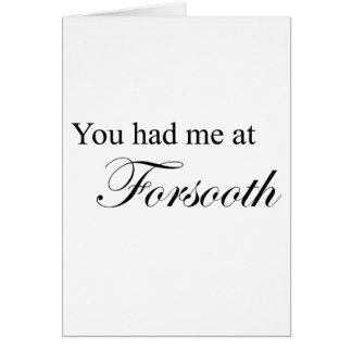 Vous m'avez eu à vrai dire