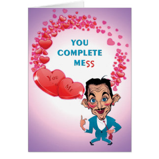 Vous me complétez par une carte de Saint-Valentin 