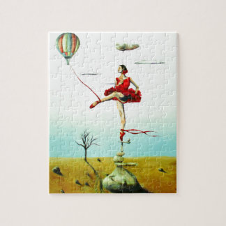 Vous m'élevez vers le haut du puzzle de ballerine