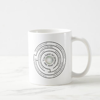 'Vous N'Avez Pas De Pouvoir Sur Moi' Mug