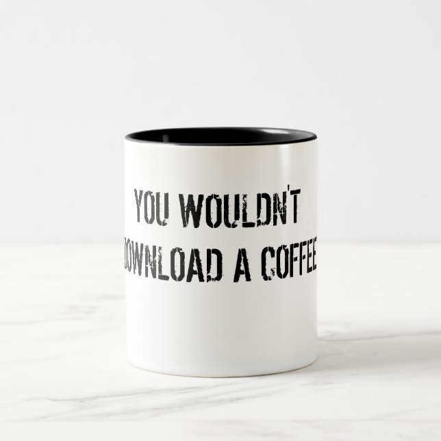 Vous ne téléchargeriez pas une tasse de café (Centre)