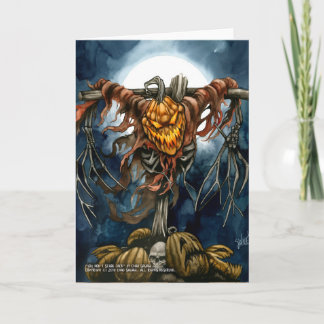 Vous n'effrayez pas la carte de voeux de Jack