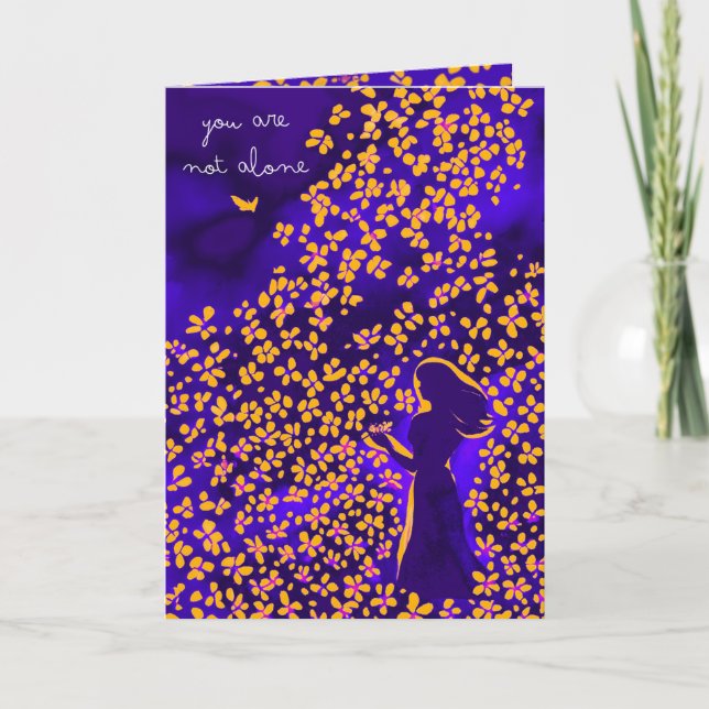 Vous n'êtes pas seul - Une carte de la foi (Devant)