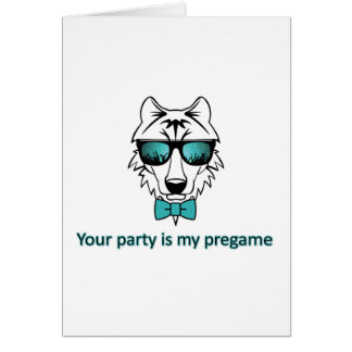 Vous party est mon pregame