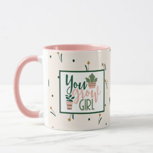 Vous Pouvez Fille Plante Lover Coffee Mug