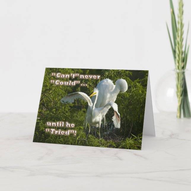 Vous pouvez le faire carte (Devant)