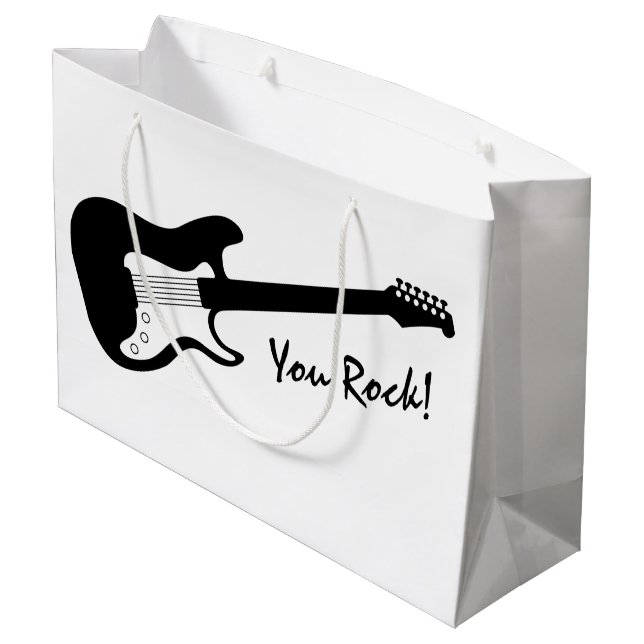 Vous, Rock ! Guitare électrique cool sac cadeau d' (Dos Angle)