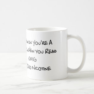 Vous savez que vous êtes un Vaper tasse blanche