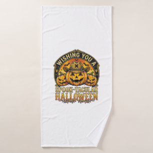 Vous souhaite un Halloween Spook Tacular citrouill