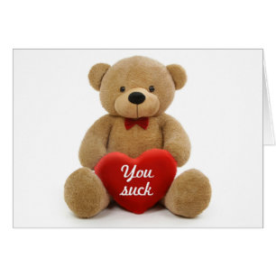 "Vous sucez" l'ours de nounours