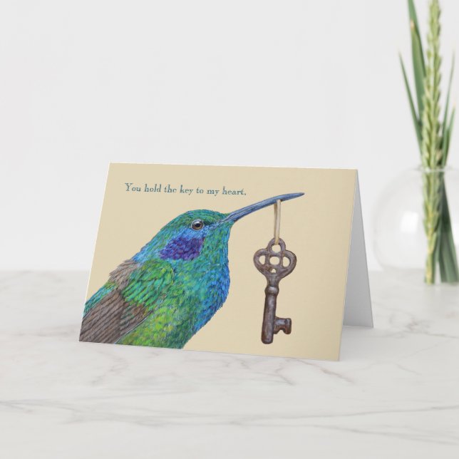 Vous tenez la clé de ma carte cardiaque (Devant)