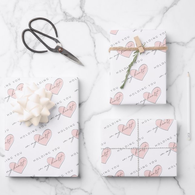 Vous Tenir Dans Mon Coeur Sympathie Papier Envelop (Recto)