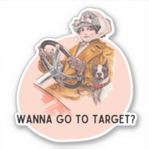 Vous voulez aller à Target ? | Sticker à mème pour