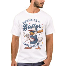 Vous voulez être un brasseur : T-shirt de baseball