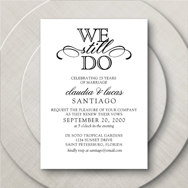 Vow Renewal Invitation (Creator Uploaded)