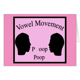 Vowel Movement - Pink