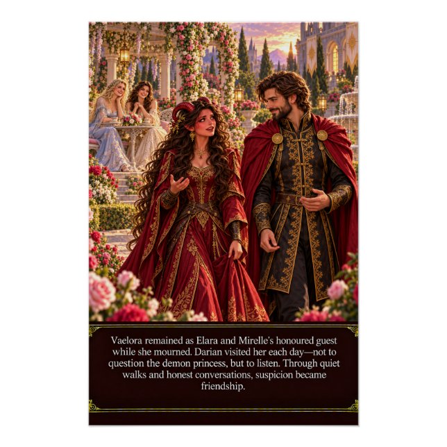Vows Between Worlds Chapter 7: Friendship Between  Poster (Front)