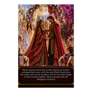 Vows Between Worlds Chapter 9: Darian and Vaelora’ Poster