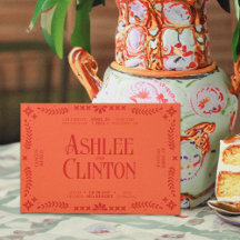 Vows Vibrants : Une Faire-part de mariage Folle Es