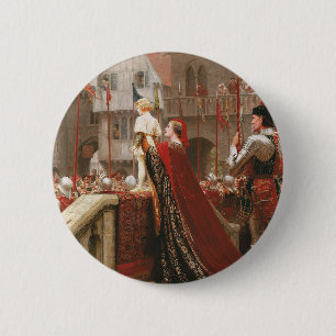 Vox Populi, c. 1904 by Edmund Blair Leighton 2 Inch Round Button
