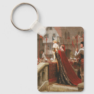 Vox Populi, c. 1904 by Edmund Blair Leighton Keychain